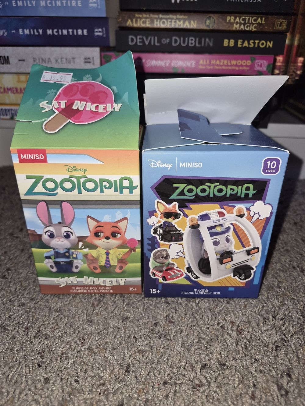 Miniso Disney Zootopia Surprise Figure Boxs